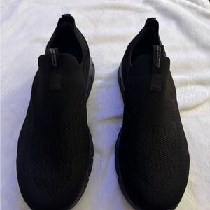 Skechers Black Slip-On Loafers